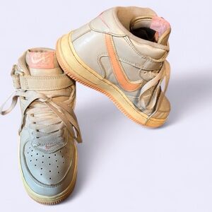 nike air force 1 mid pink and grey women’s Size 6